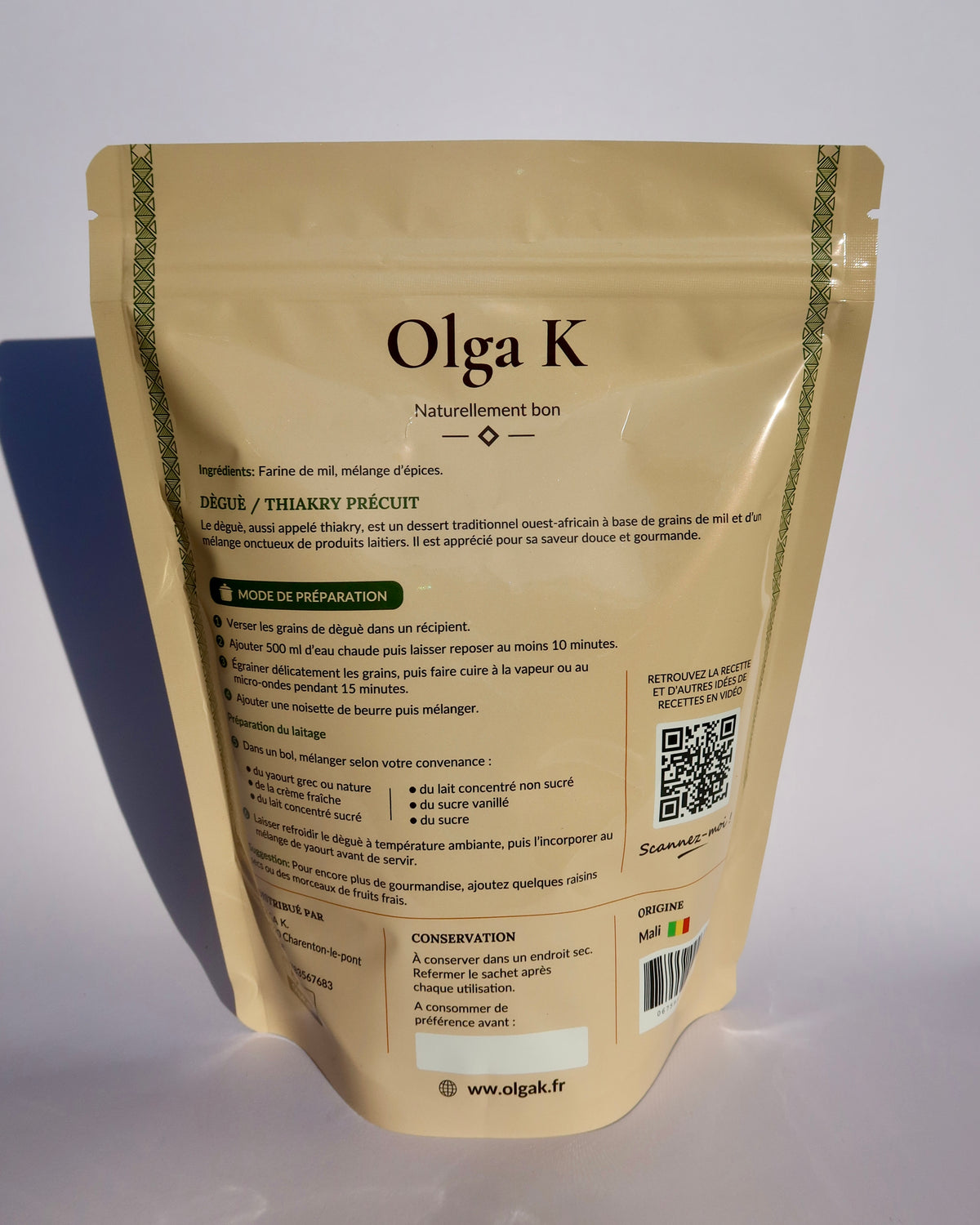 Dèguè / Thiakry - 500 g